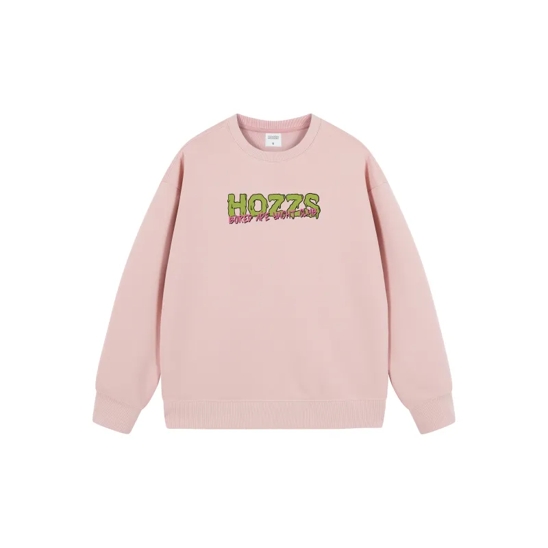 HOZZS x WULIAOYUAN LIANMINGKUAN Crew Neck Pullover Fleece Lined Hoodies & Sweatshirts Unisex-21