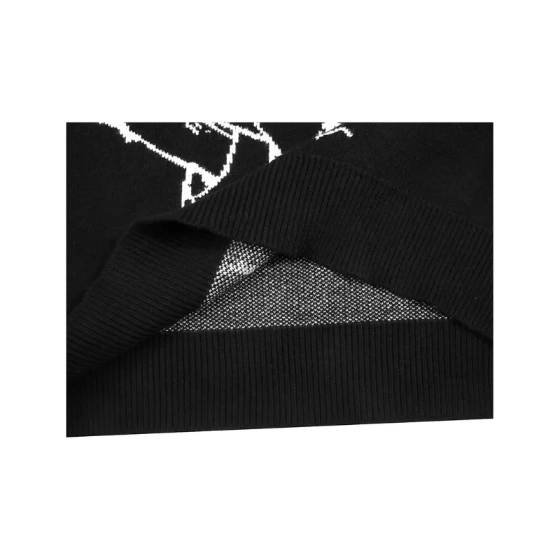 KAKAZZY Sweaters Unisex Black-4