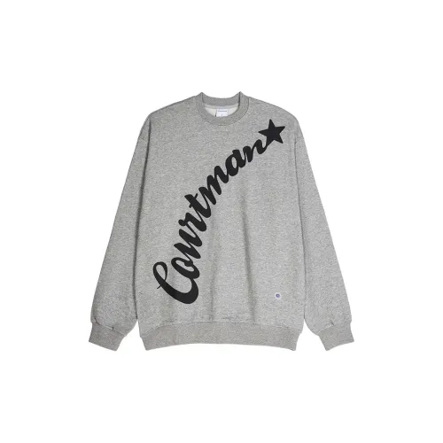 COURTMAN Sweatshirts Unisex Gray