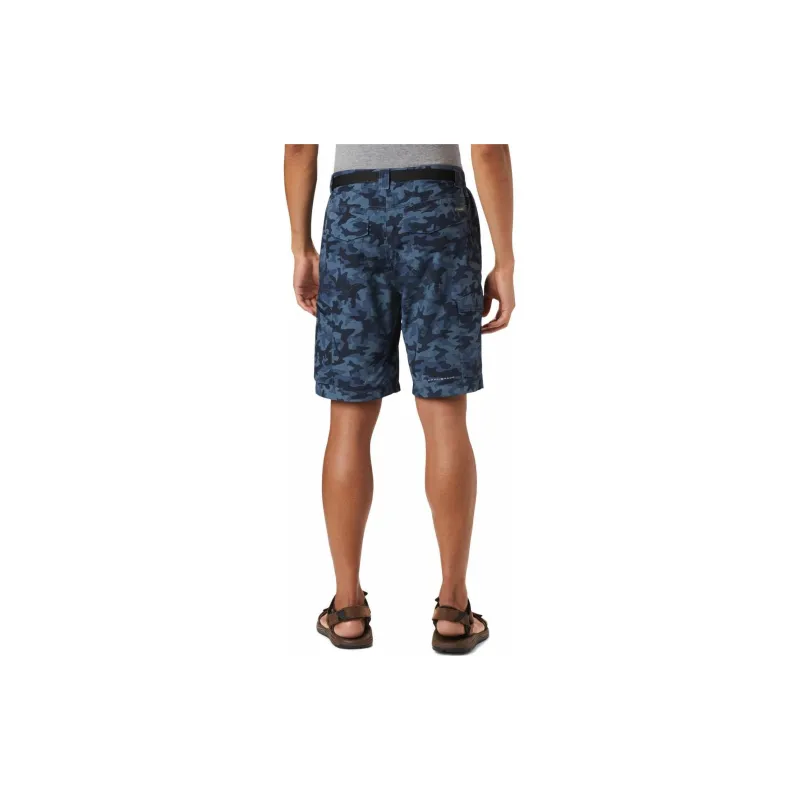 Columbia Casual Shorts Men Camouflage Blue-1