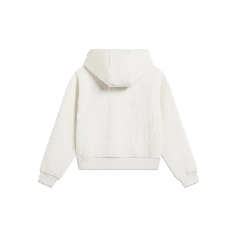 LiNing Sports Life Collection Sweatshirt Women's Ecru-1
