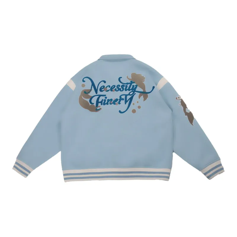 Necessity Finery Baseball Jerseys Men Sky Blue-1