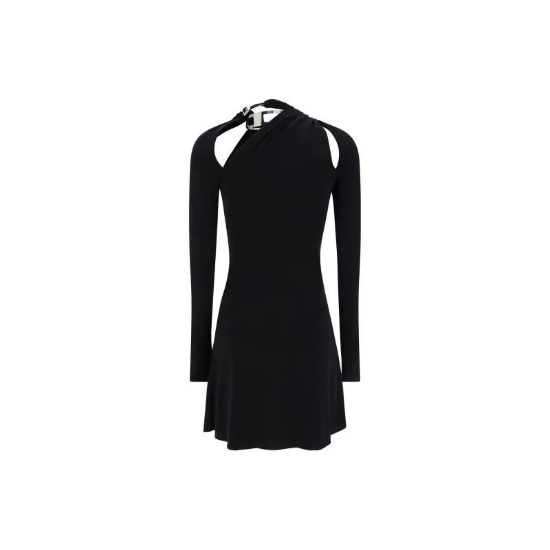 DIESEL Logo plaque Minidress-1