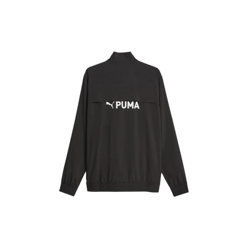 PUMA FIT Full-Zip Woven Training Jacket Jacket Men's Black-1