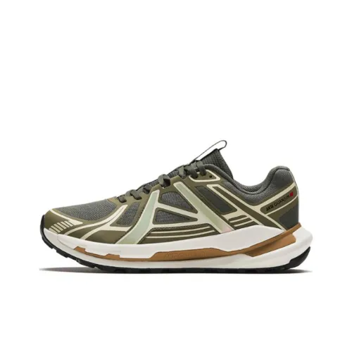 Anta Champion Series Wear Resistant Low Top Outdoor Shoes Men's Green