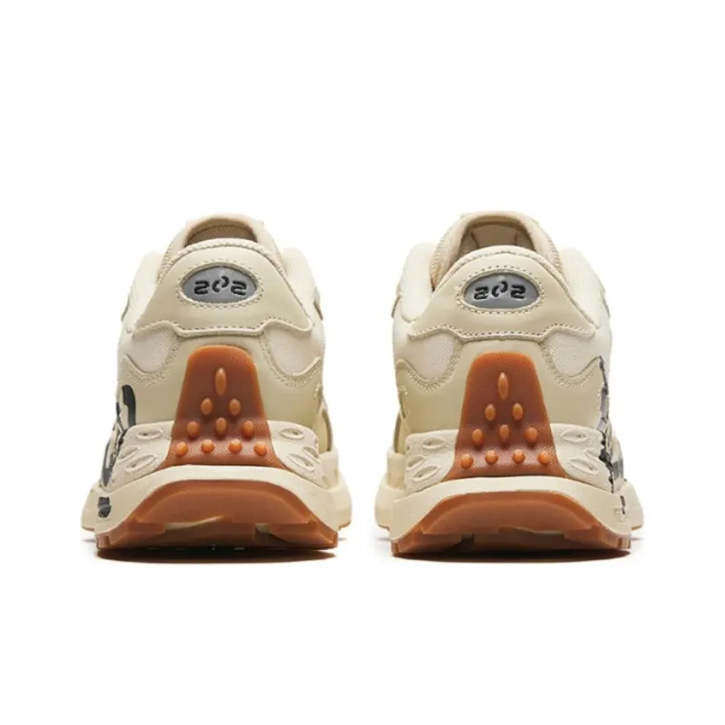 Anta Champion Series Wear Resistant Low Top Running Shoes Women's Ecru-4