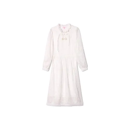 P.Salt Long-Sleeved Dresses Women's White