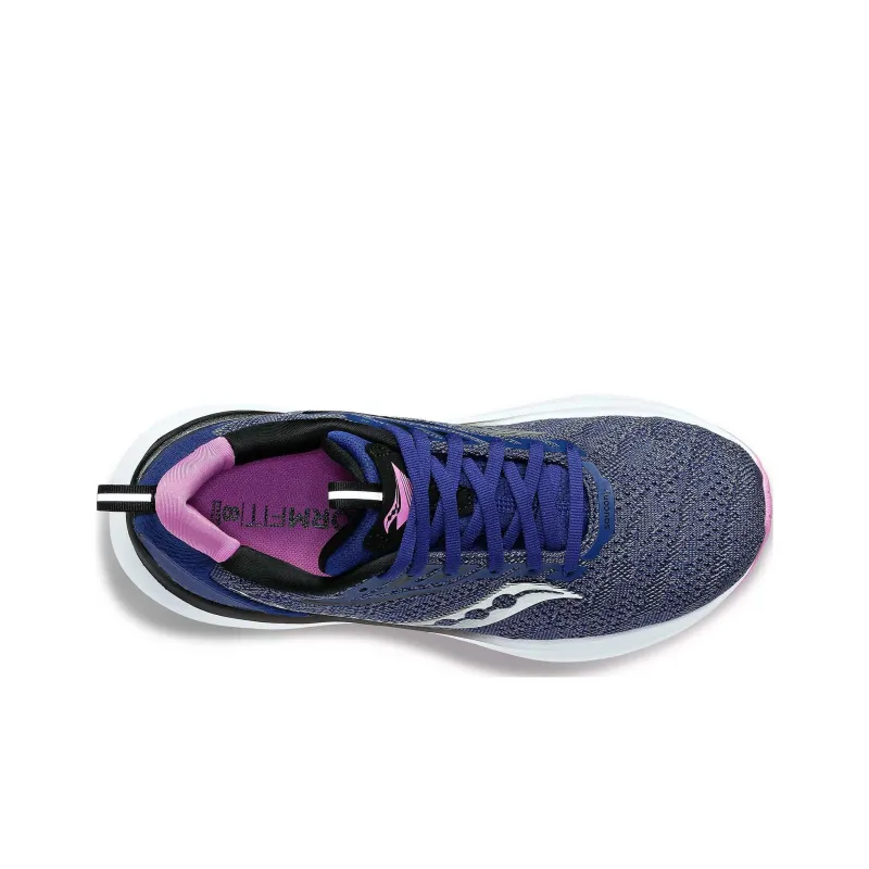 saucony Women's Echelon 9 Wide 'Indigo Grape'-3