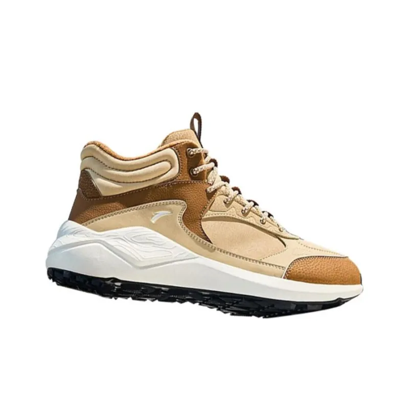 Anta Cushioning Wear-Resistant Low-Top Casual Shoes Men's Brown-3