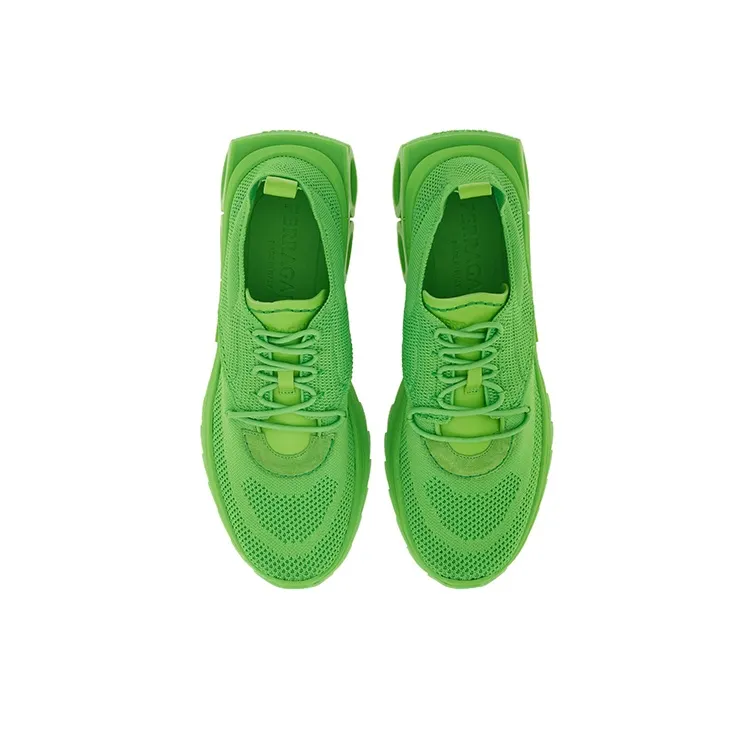 FERRAGAMO Abrasion Resistant Low Top Casual Shoes Men's Light Green-2