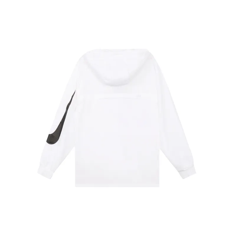 Nike Waterproof And Windproof Windbreaker Jacket Men's White-1