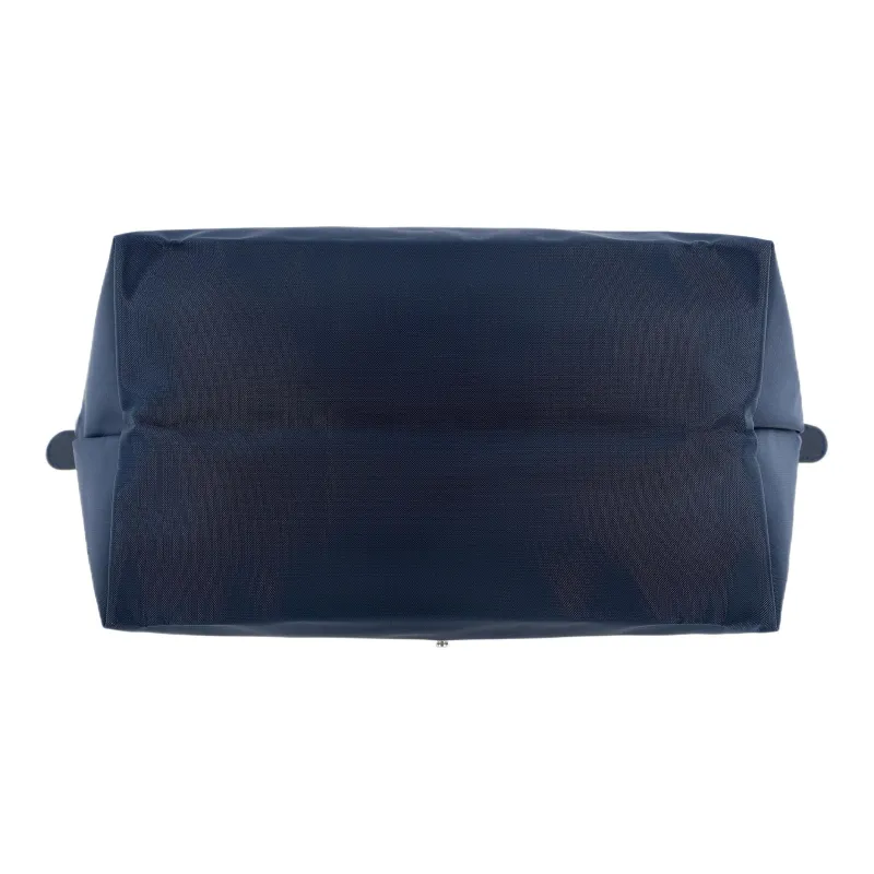 LONGCHAMP Le Pliage Green Recycled Canvas With Leather Canvas Bag Handbag Shoulder Bag Medium Size Women's Navy-5