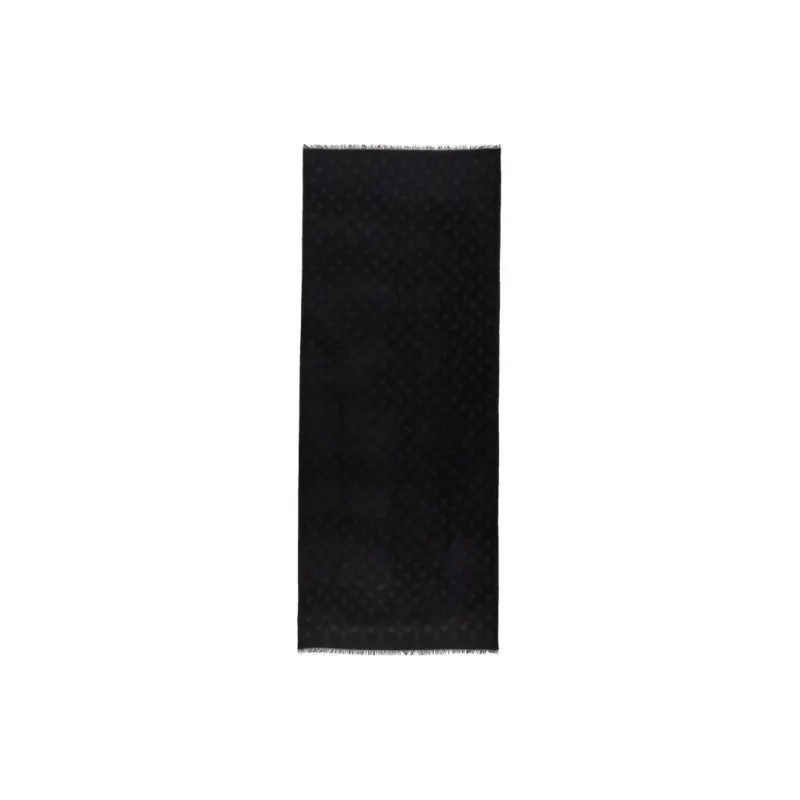 Alexander McQueen Knit Scarves Men's Black-1