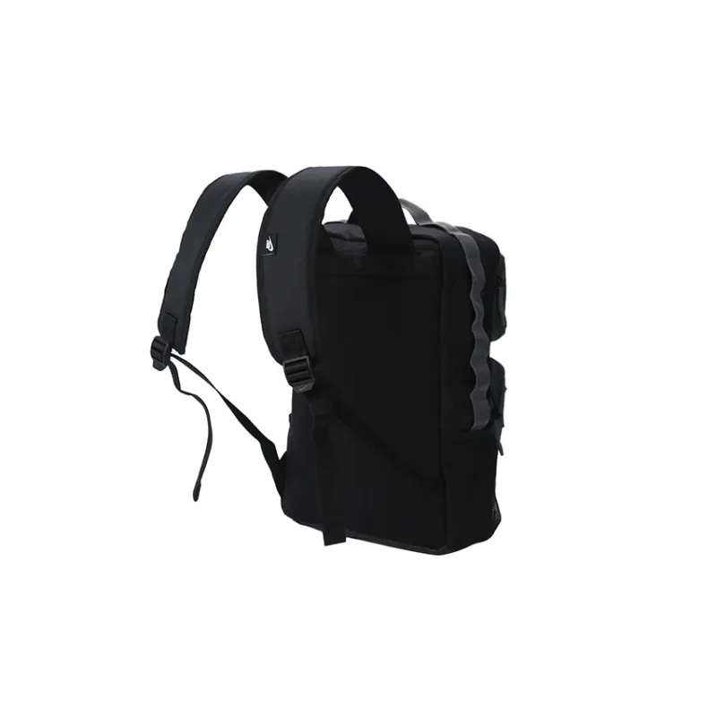 Nike Polyester Backpack Regular Men's Black Gray Color-2