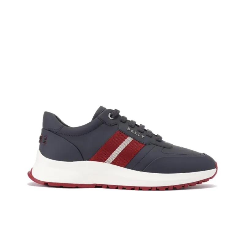 BALLY Breathable Low Top Sports Casual Shoes Men's Midnight Blue-1