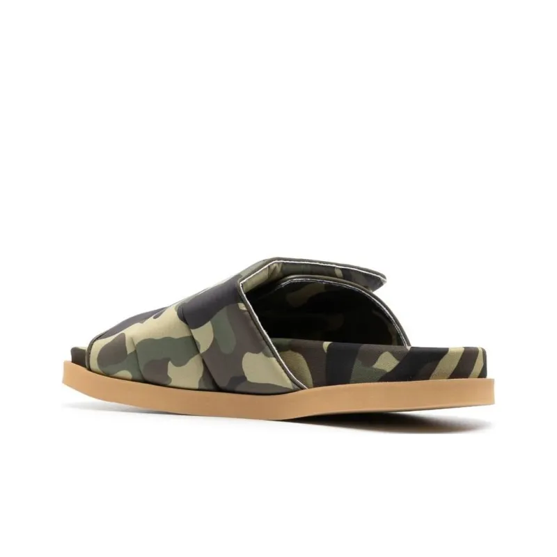 GIABORGHINI Camouflage-print Platform Sandals-3