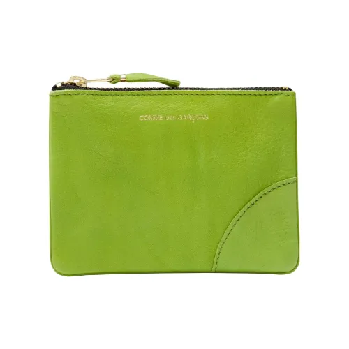 CDG Calfskin Wallet Regular Women's Green