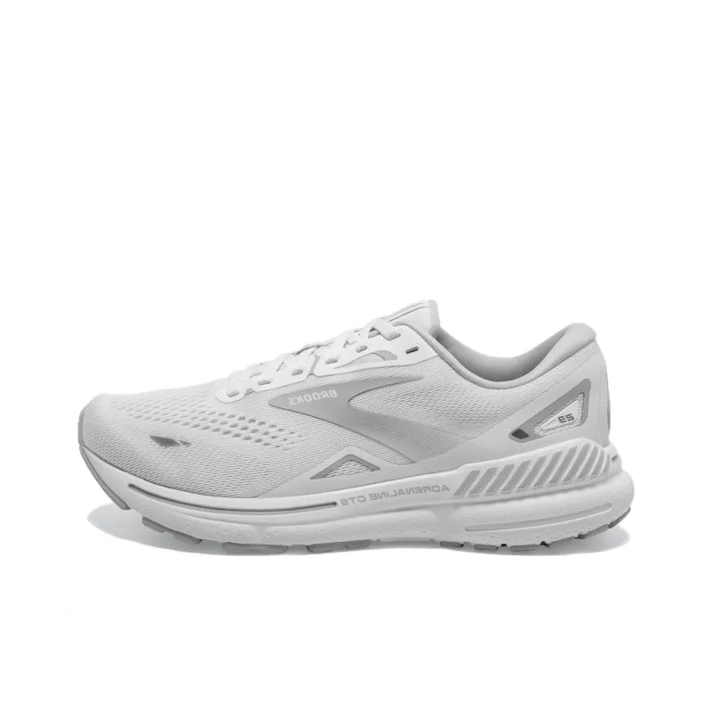 Brooks Adrenaline GTS Cushioning, Wear Resistant Low Top Casual Running Shoes Women's White-0