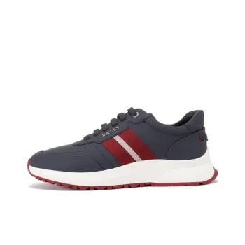 BALLY Breathable Low Top Sports Casual Shoes Men's Midnight Blue