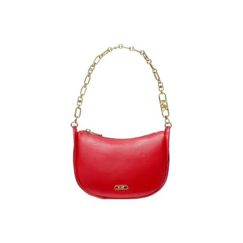 MICHAEL KORS Leather Handbag, Shoulder Bag Women's Total Crimson Color
