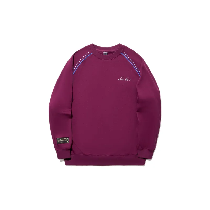 LiNing Sweatshirt Unisex Medicinal Purple-1