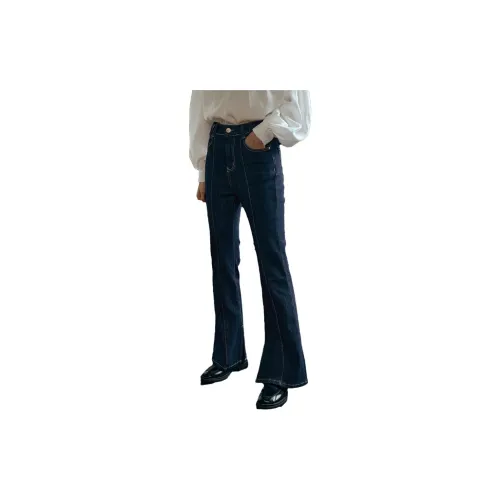 Olrain Jeans Women's Dark Blue