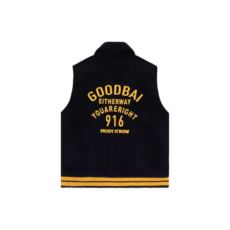 GOOD BAI Series 916 Vests Unisex Navy Blue-1