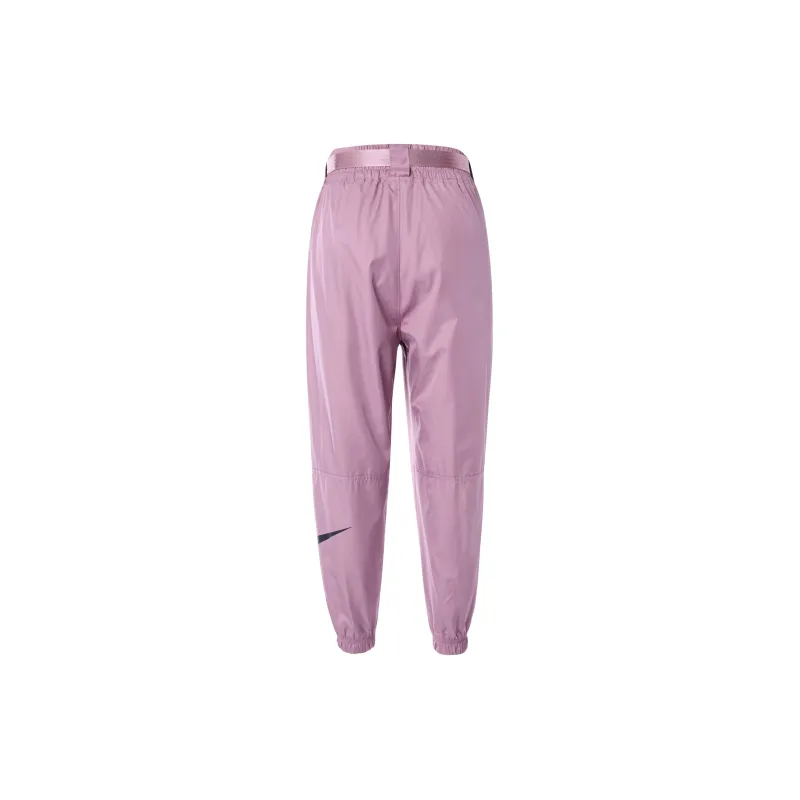 Nike Sports Pants Women's Gray Purple-2
