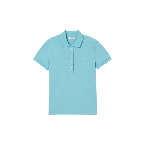 LACOSTE Polo Shirts Women's Tide Blue