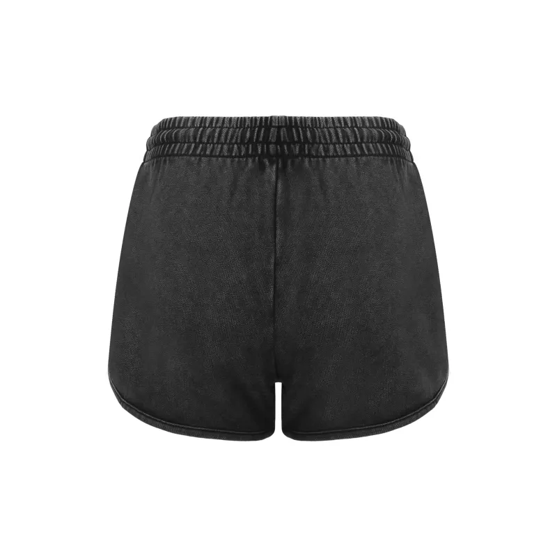 Ann Andelman Casual Shorts Women's Washed Gray-1