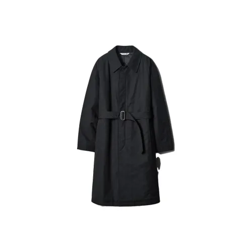 UNIQLO Trench Coats Men Black