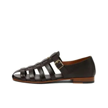 Malone Souliers Roman Sandals Men's Black