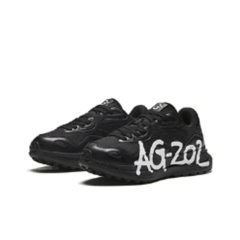 Anta Champion Series Anti Slip Wear Resistant Low Top Athletic Shoes Women's Black-2