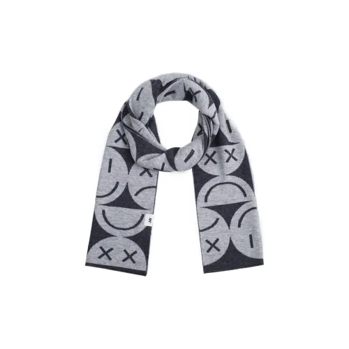 JW 100% Pure Wool Knit Scarves Unisex