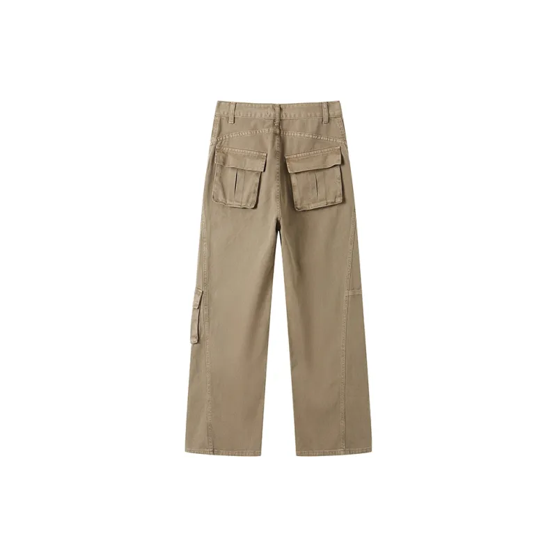 GREEN BELT Jeans Women's Coffee-1