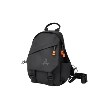 KONADCT Oxford Shoulder Bag, Crossbody Bag, Sling Bag Regular Unisex Black