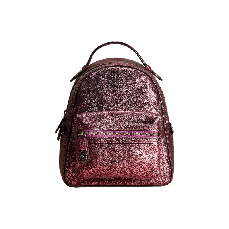 COACH Campus Leather Backpack Medium Size Women's Cannon Copper-0