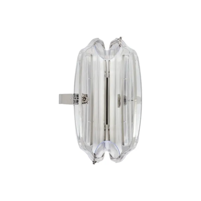 GUCCI Jackie 1961 Plexiglass Portable Crossbody Bag Shoulder Bag Mini Women's Transparent-6