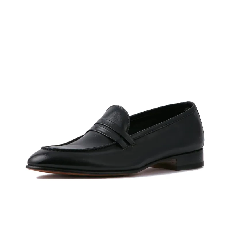 Malone Souliers Loafers Men's Black-2