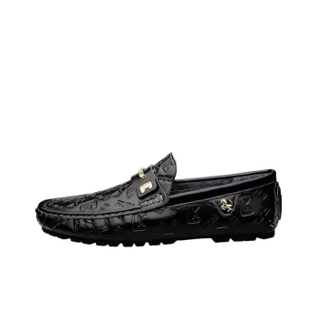 CKVUSAMG Gommino Loafers Men Black/White