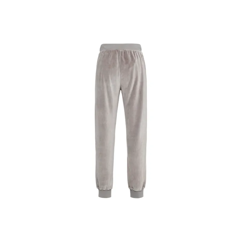 MLB Knitted Sports Pants Unisex Gray-1