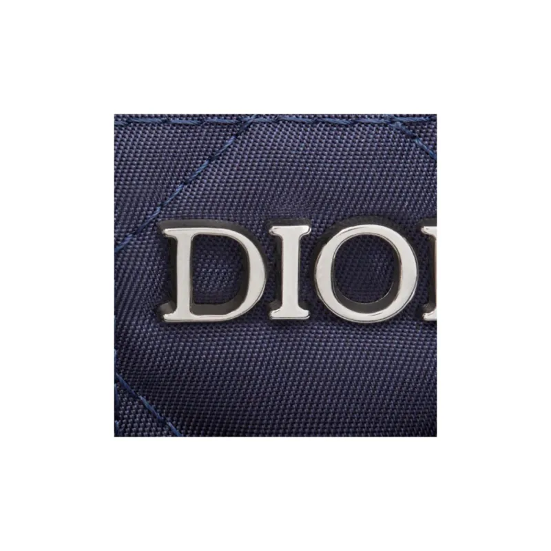 DIOR Tech Canvas Shoulder Bag Crossbody Bag Kids' Navy-5
