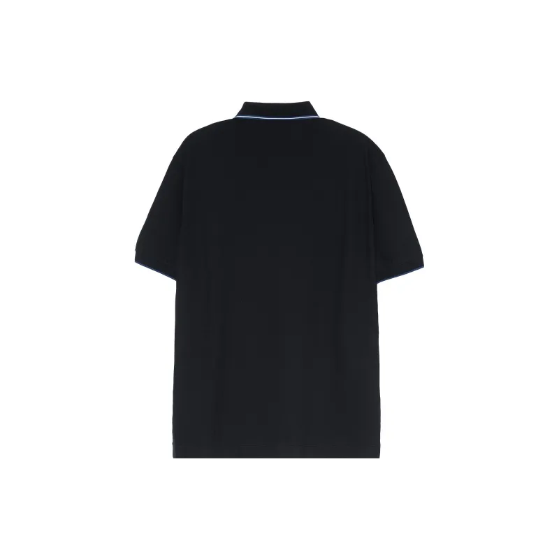 Zzegna Polo Shirts Men Black-1