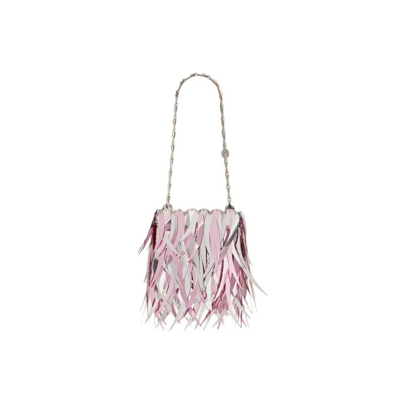 Paco Rabanne Sparkle Nano Metallic Fringed Shoulder Bag-0