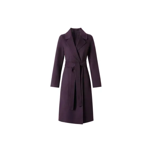 JZ. ANNAKRO Coats Women's Dark Purple