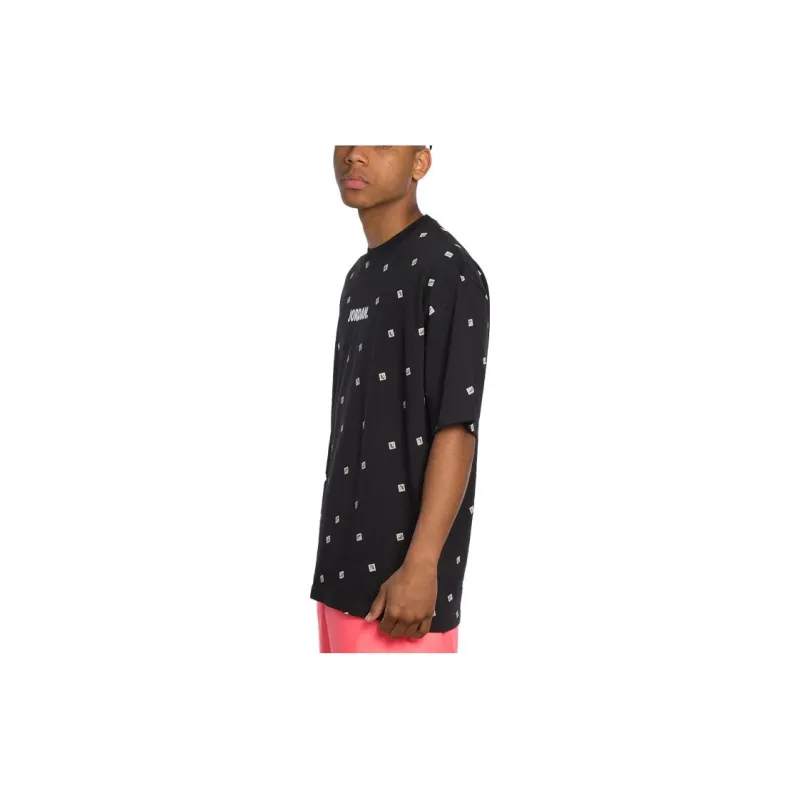 Nike T Shirts Men Black-2