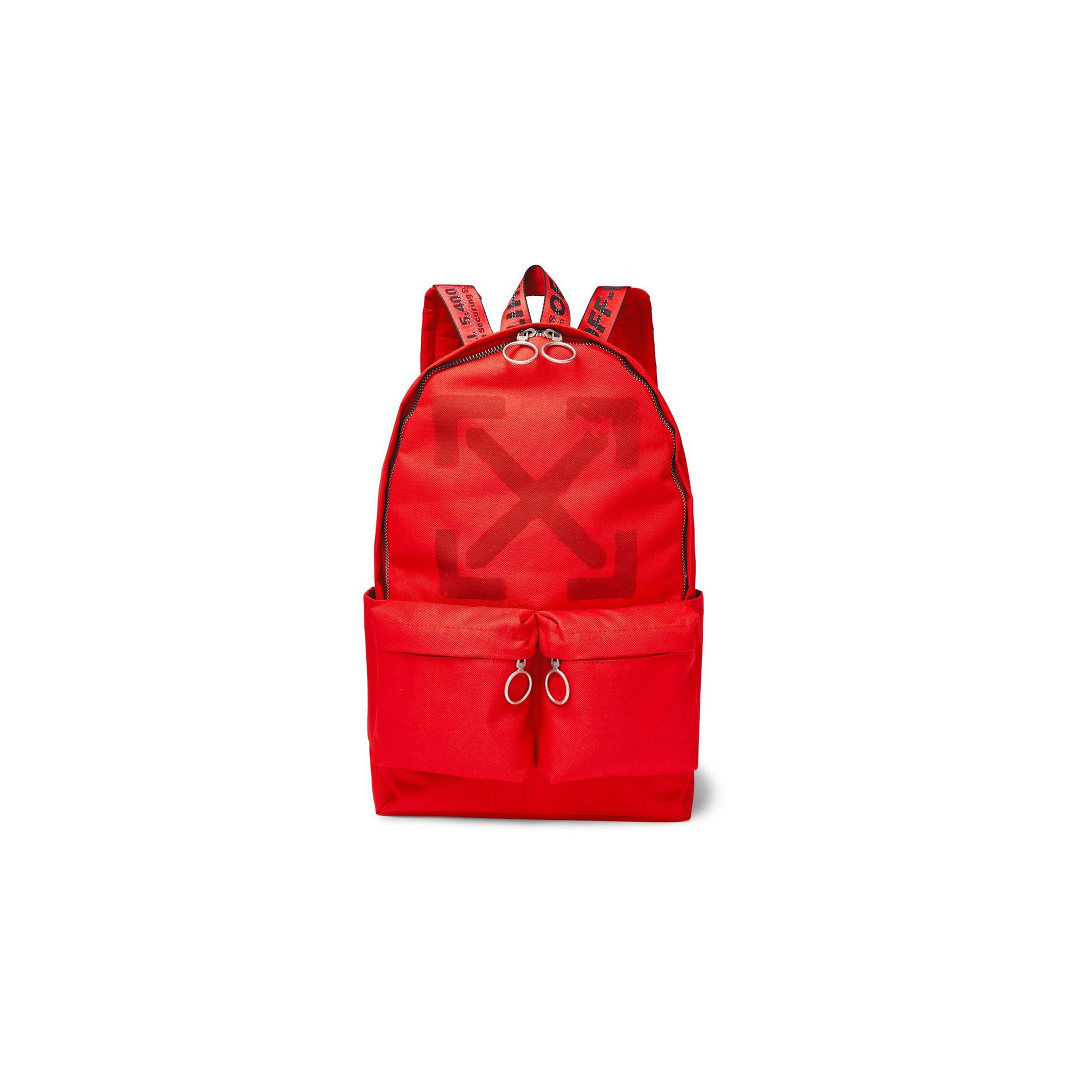 Off White Red Backpacks on Sale & Authentic - POIZON