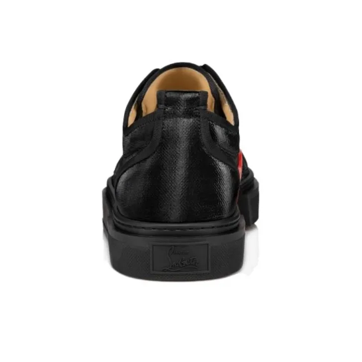 CL Low Top Skateboard Shoes Men's Black-3