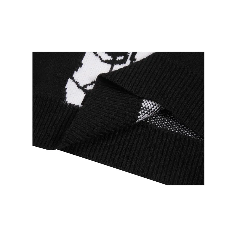 KAKAZZY Sweaters Unisex Black-5
