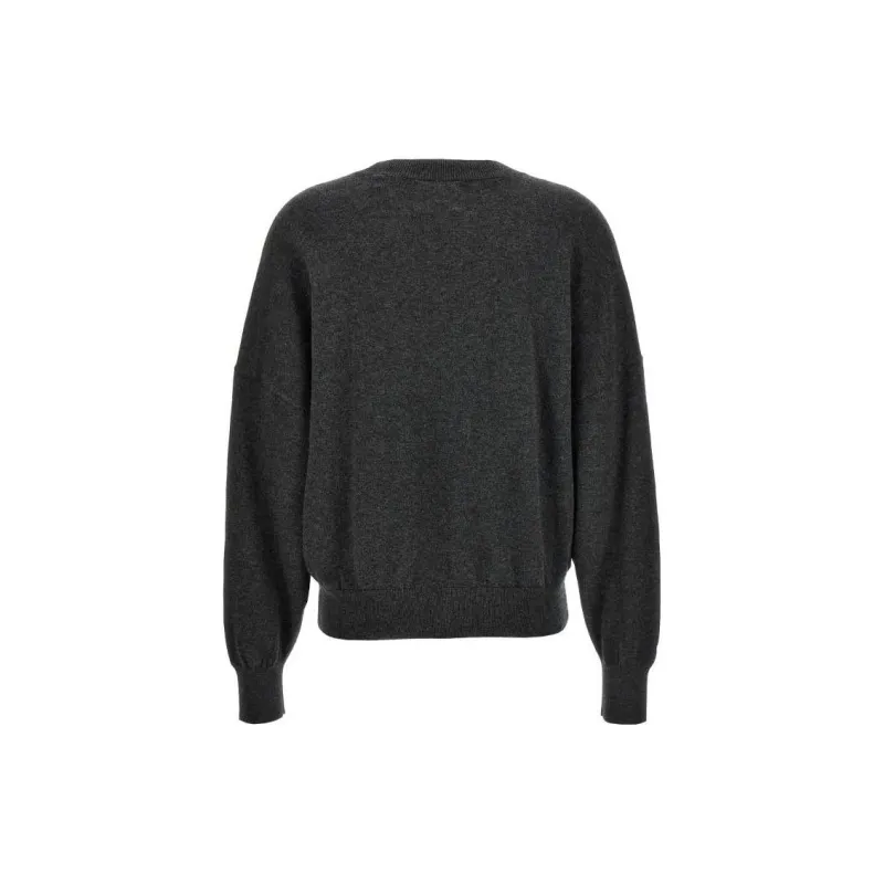ISABEL MARANT ETOILE Marisans Logo Intarsia Knitted Jumper-1